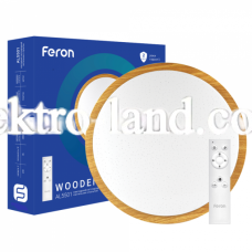  Светодиодный светильник smart 36w 2880lm wooden feron 